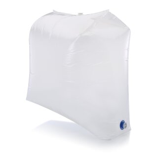 Bag in Box Standard Inliner 1000 Liter 2" Innengewinde mit Verschluss / 2" Innengewinde mit Verschluss