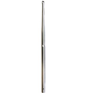 Relingstütze 25x2mm, Lochabstand 300mm  Länge 610mm  V4A