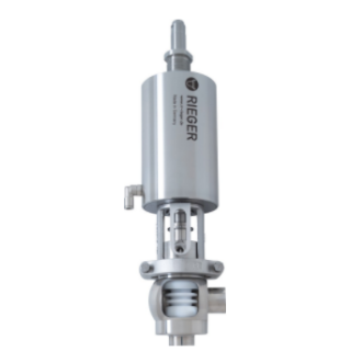 Überströmventil RIEGER E8 ASEPTIC DN20  1.4404