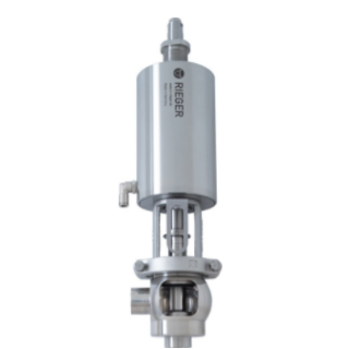 Überströmventil RIEGER E8 HYGIENE DN20  1.4404