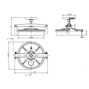 Rundes Tanktürchen Modell 220/E dm404 nach...