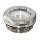 Schraubschauglas 3/8" 1.4305 Borosilikatglas  max....