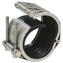 Rohrkupplung OPEN FLEX 1L Edelstahl EPDM Ad101,6mm 23 bar