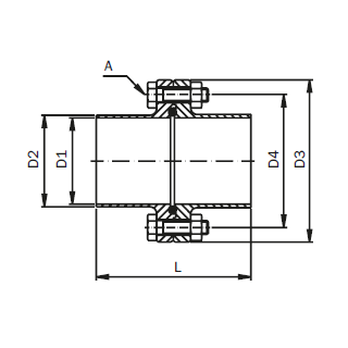 ASEPTIC Flanschverbindung DIN