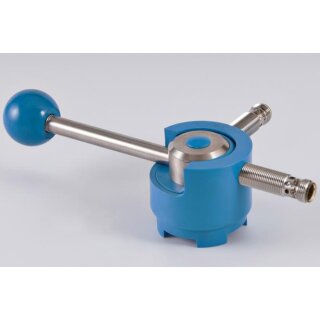 NI-Halteset blau PA6, DN 15-100, für Näherungsinitiator M12x1