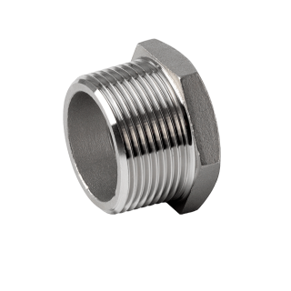 Reduzierstück fünfstufig 2" AG -1/2" IG  1.4404