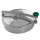 Domdeckel 928B RUND 150mm V2A  Rahmen 60x2mm