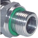 Gerade Einschraubverschraubung 1/4" Rohr 6mm  V4A...