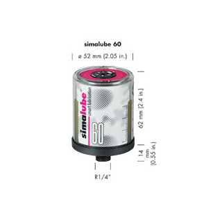 Schmierstoffgeber inkl. Cartridge  60ml