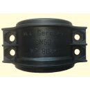Klemmschale PP für Schlauch 75x8 SCHWARZ FDA bis 8 bar