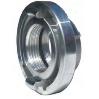STORZ Festkupplung 75-B mit Innengewinde 2,5" Rd65x1/6  mit metallischer Dichtfläche für Deckkapsel