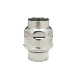 Edelststahl Rückschlagventil CROMAX 2 1/2"  1.4404  VITON