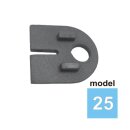 Dichtung für Modell 25  Glasstärke 12,75mm