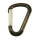 Karabiner ALU schwarz 12x116
