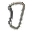 Karabiner ALU silber 10x100