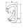Karabiner ALU silber 10x100