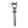Gabel mit Linksgewinde M5 inkl. Kontramutter  V4A