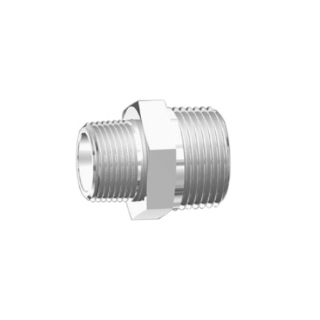 Reduzierdoppelnippel R-209  2 1/2" auf 3/4"  1.4404  PN40