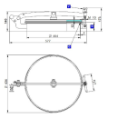 Domdeckel T1/400