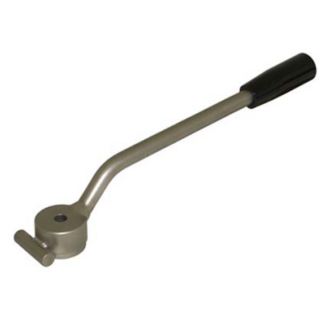 Handhebel zur Nachrüstung von Kugelhähnen mit ISO- Flansch F05/11  Vierkant 11mm