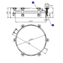 Druckdomdeckel 600L/E  -1/+2 bar
