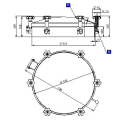 Druckdomdeckel 600L/E -1/+2bar