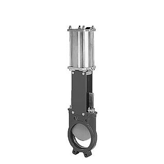Zwischenflanschschieber Typ A, DN 400mm  Edelstal V4A SILIKON