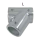 Reling Fitting T- Stück 60° für Rohr 25mm links  V4A