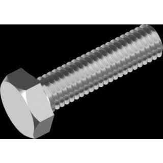 Sechskantschraube M8x50 DIN 933  V2A