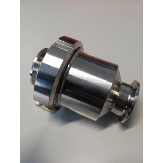 Edelstahl Tellerrückschlagventil Tri- Clamp DIN 3676 DN40  1.4404