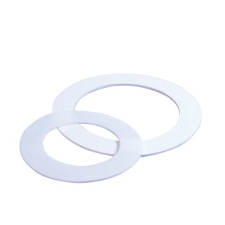 SILIKON Dichtung für Schlauchtüllen mit Überwurfmutter 1/2"  18x12x2mm