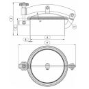 Domdeckel P31-400  1.4404