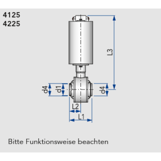 KIESELMANN Kugelventil S-S