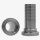 Schlauchtülle 5/8" Überwurfmutter auf Tülle 19mm  1.4301