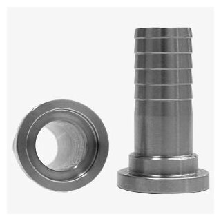 Schlauchtülle 5/8" für Überwurfmutter auf Tülle 10mm  1.4301