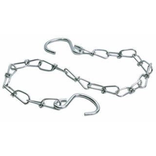 Kette Edelstahl mit zwei S- Haken für STORZ Blindkupplungen 90 bis 150