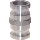 KAMLOK Verbinder Vaterteil 3"  Stecker 92mm  1.4404