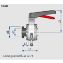 Leckage- Scheibenventil KIESELMANN G-S DN65  1.4404  EPDM