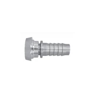 Kegelschlauchstutzen DAMPF mit Nutmutter für Schlauch DN65x12 Tülle 65mm  1.4301