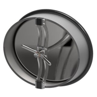 Mannloch 317 OVAL 345x455 V4A nach innen öffnend  Edelstahlfügelmutter