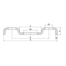 Edelstahl Losflansch DN200/219,1  GEPRESST  1.4404 PN16