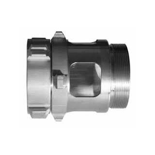 Tankwagen Schauglas 4" AG/AG  Aluminium