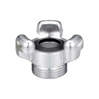 Barcelona Kupplung mit Außengewinde 2 1/2"  ALUMINIUM