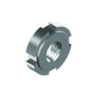 Edelstahl Nutmutter DIN 1804  M50x1,5  V2A  10 Stück