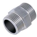 Sechskantdoppelnippel 3/8" Gewinde ISO 228...
