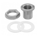 Tankdurchführung AG 1 1/4" / 1" IG  1.4404