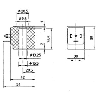 Magnetspule 110V/50- 60HzC   BDA ED100