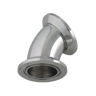 ANTI RISTAGNO Bogen 45°  DN80  1.4301