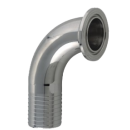 ANTI RISTAGNO Bogen 90° DN40 mit Schlauchtülle...