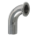 ANTI RISTAGNO Bogen 90° DN40 mit Schlauchtülle 30mm  1.4301